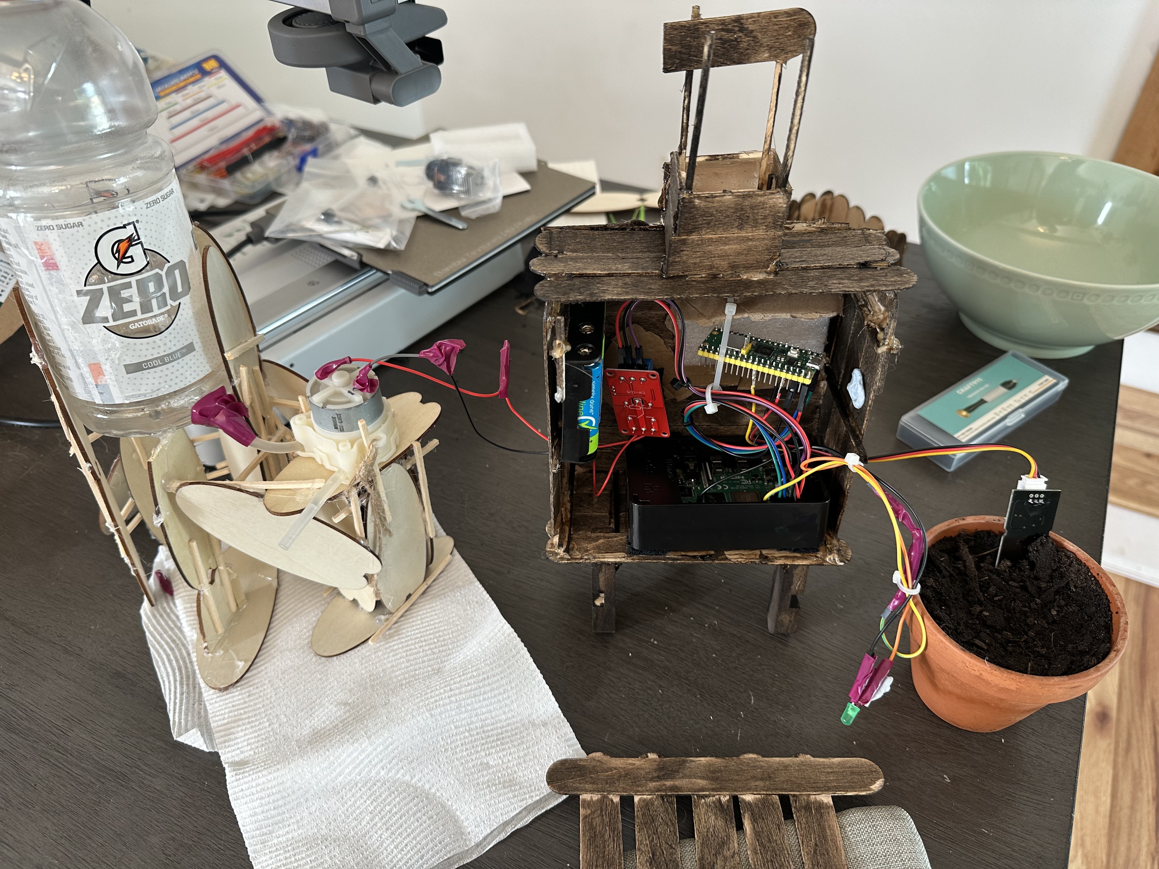 Day 1 wiring attempt